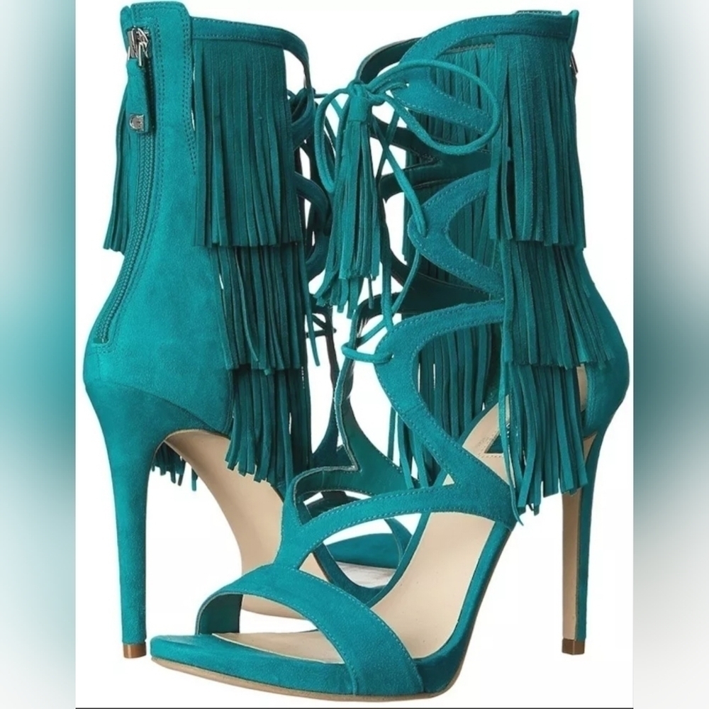 Women Guess Turquoise Heels